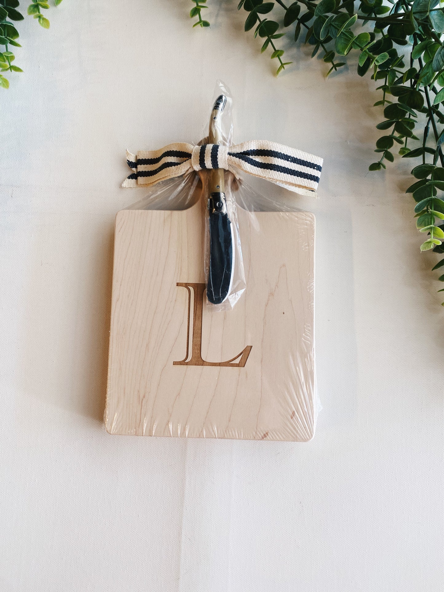 Monogram Artisan Board w/ Spreader