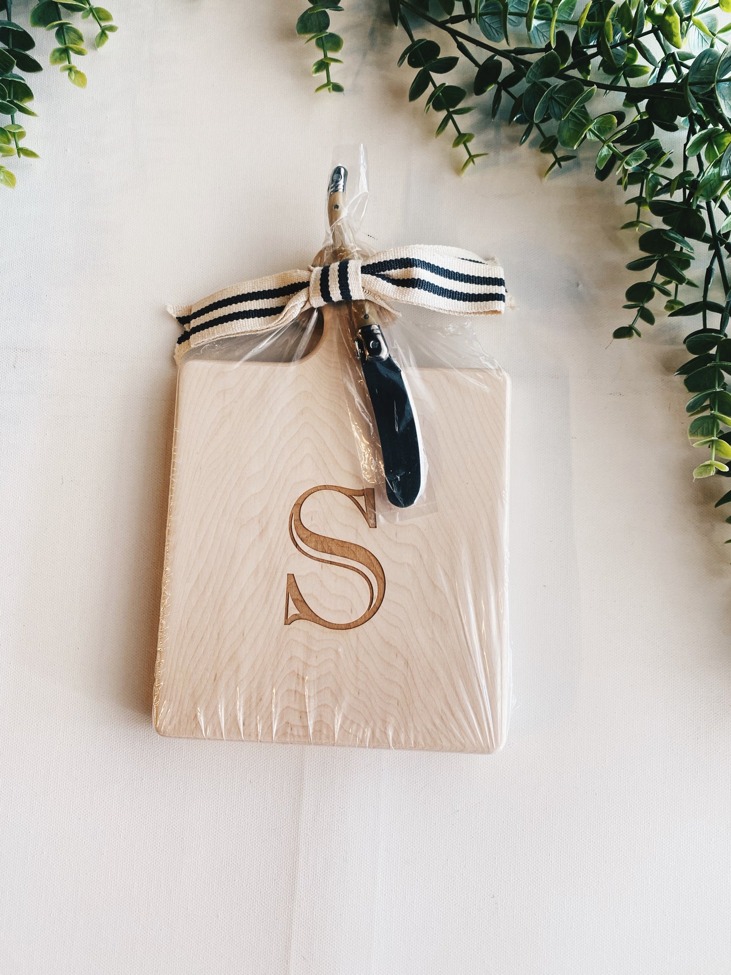Monogram Artisan Board w/ Spreader