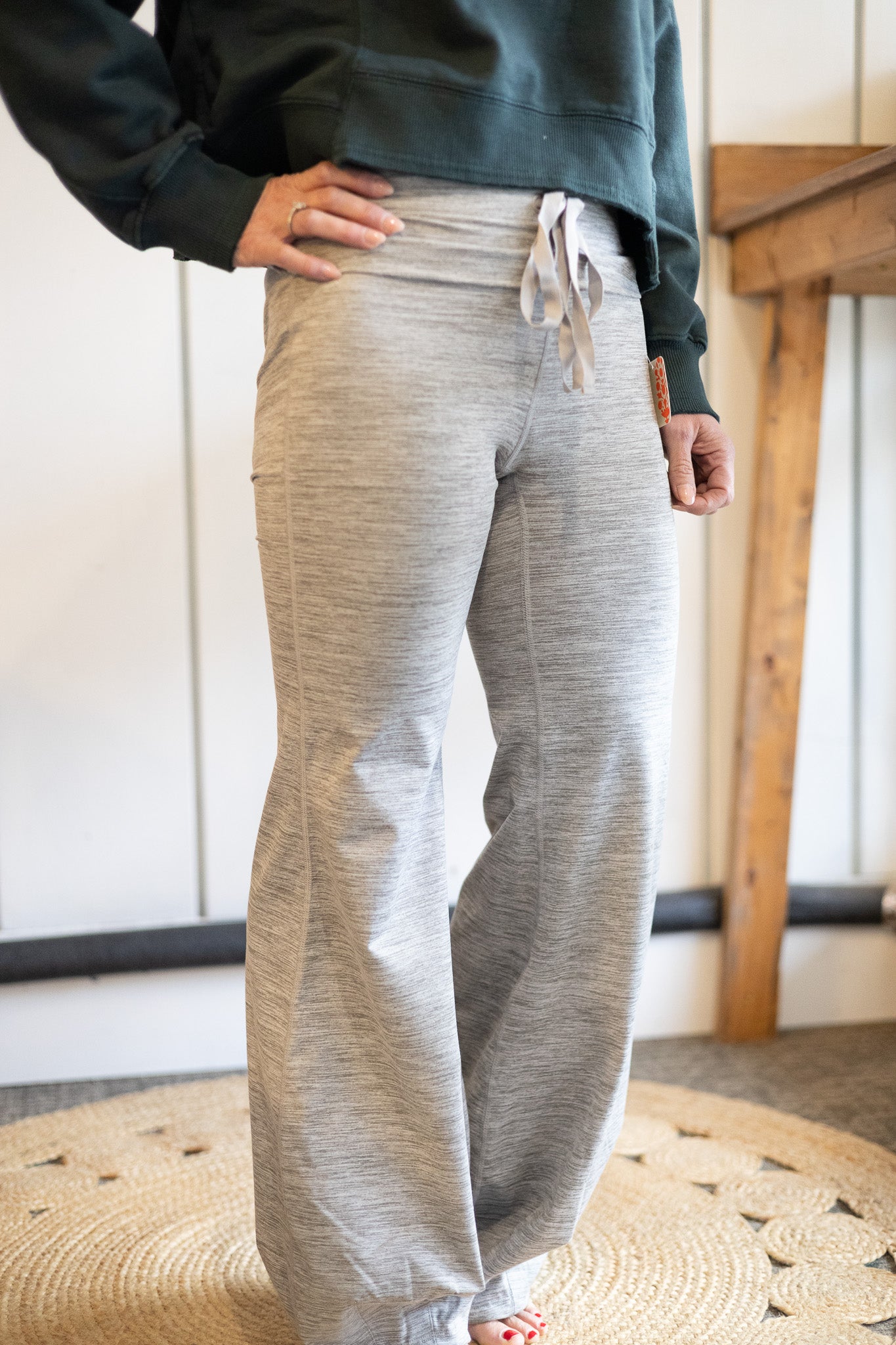 Quick Step Heather Pant - Heather Grey