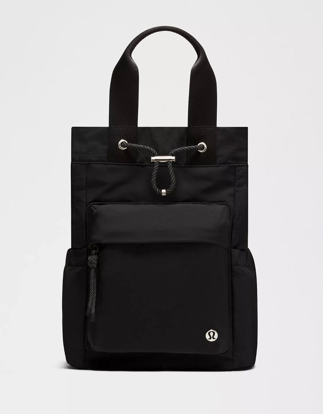 Convertible Bucket Bag *Small - Black/Grey/Silver
