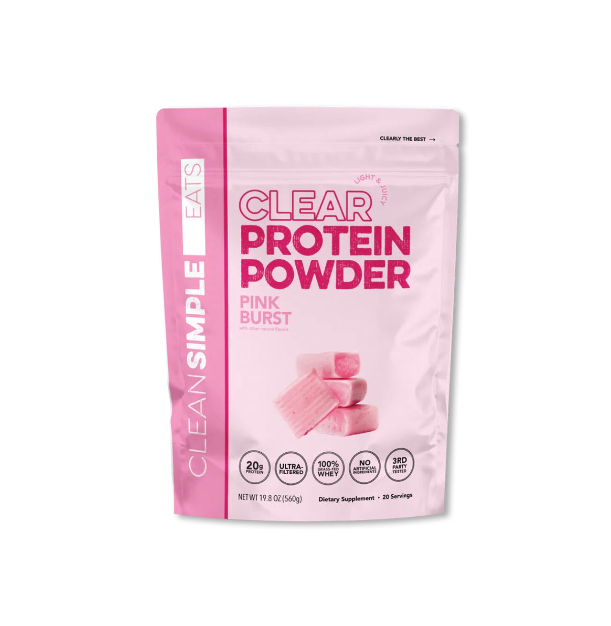 CSE Clear Protein Powder 20 Servings
