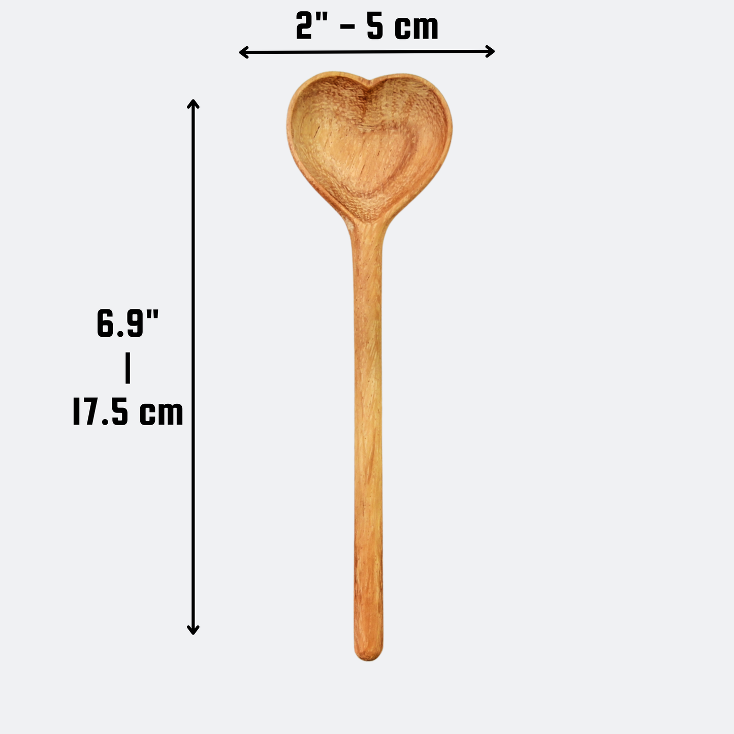 Best Mom Ever Engraved Wooden Heart Spoon