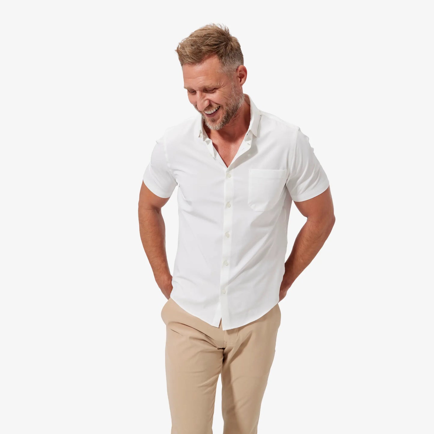 Leeward SS Dress Shirt
