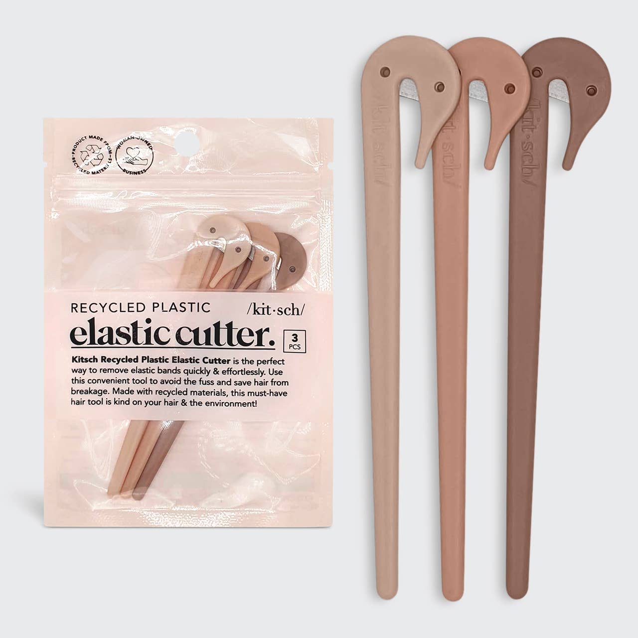 Eco-Friendly Elastic Cutters - 3pc