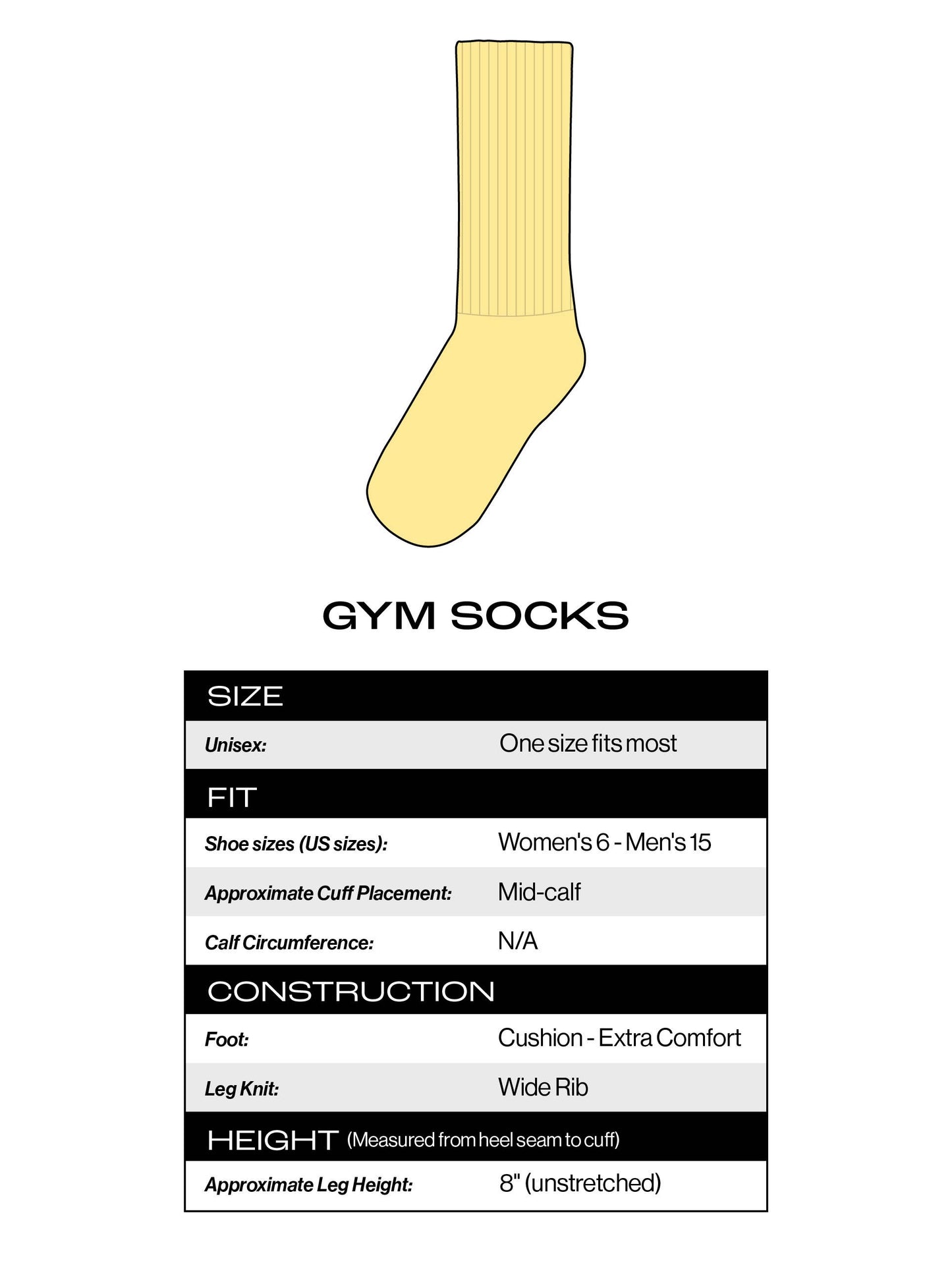 I Shit Glitter Gym Crew Socks