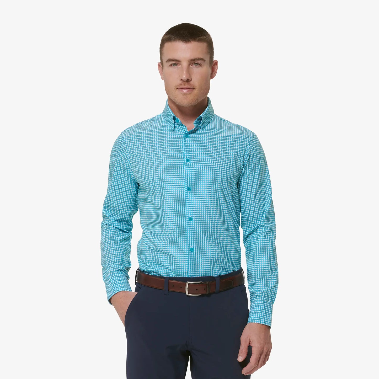 Leeward Dress Shirt-Capri Breeze Floral