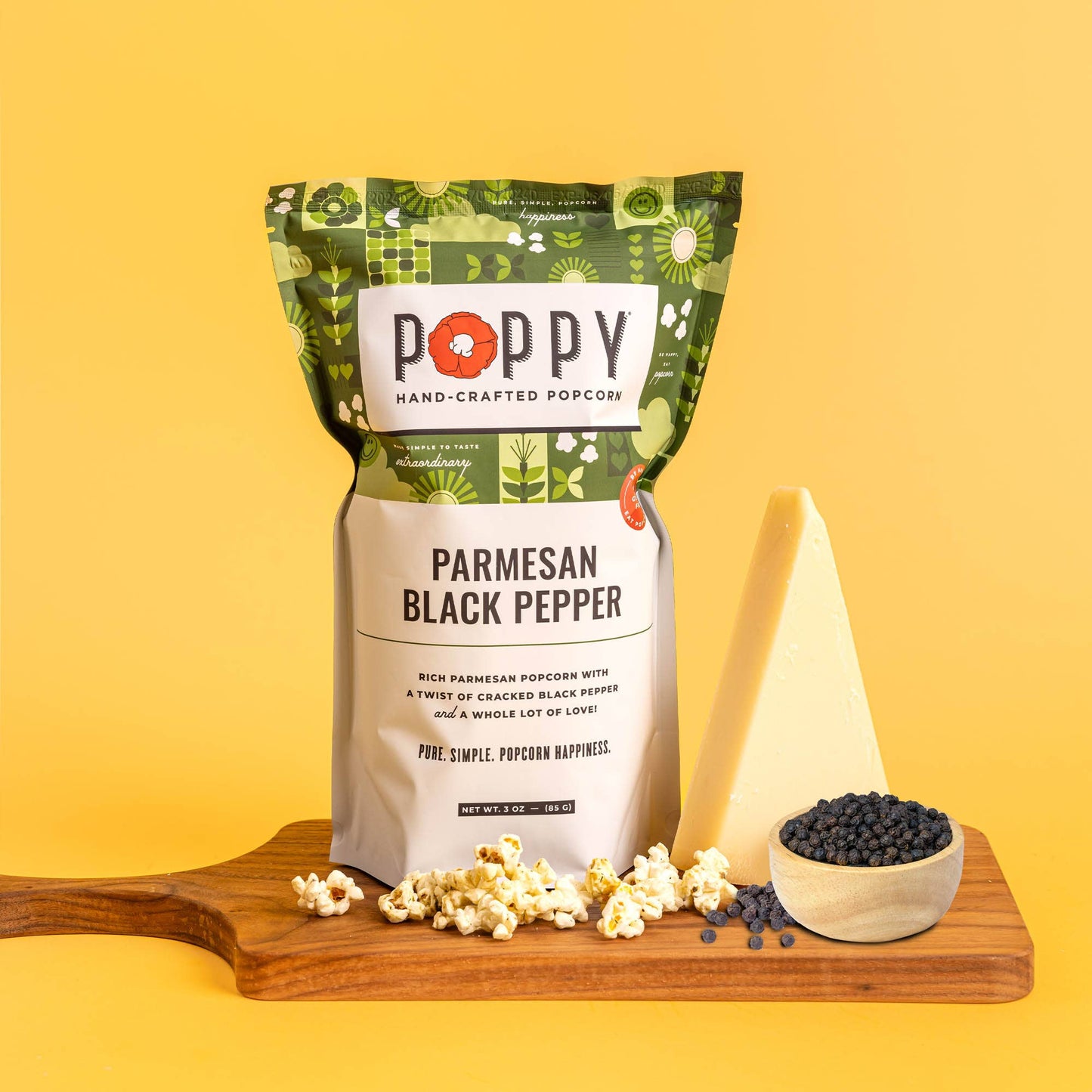 Parmesan Black Pepper Popcorn