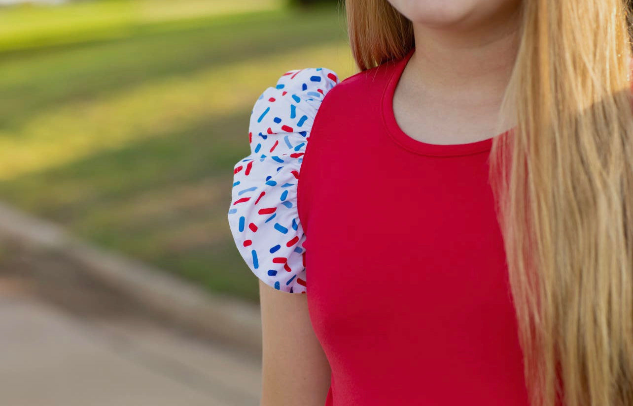 Everyday American Paige Angel Sleeve Tank
