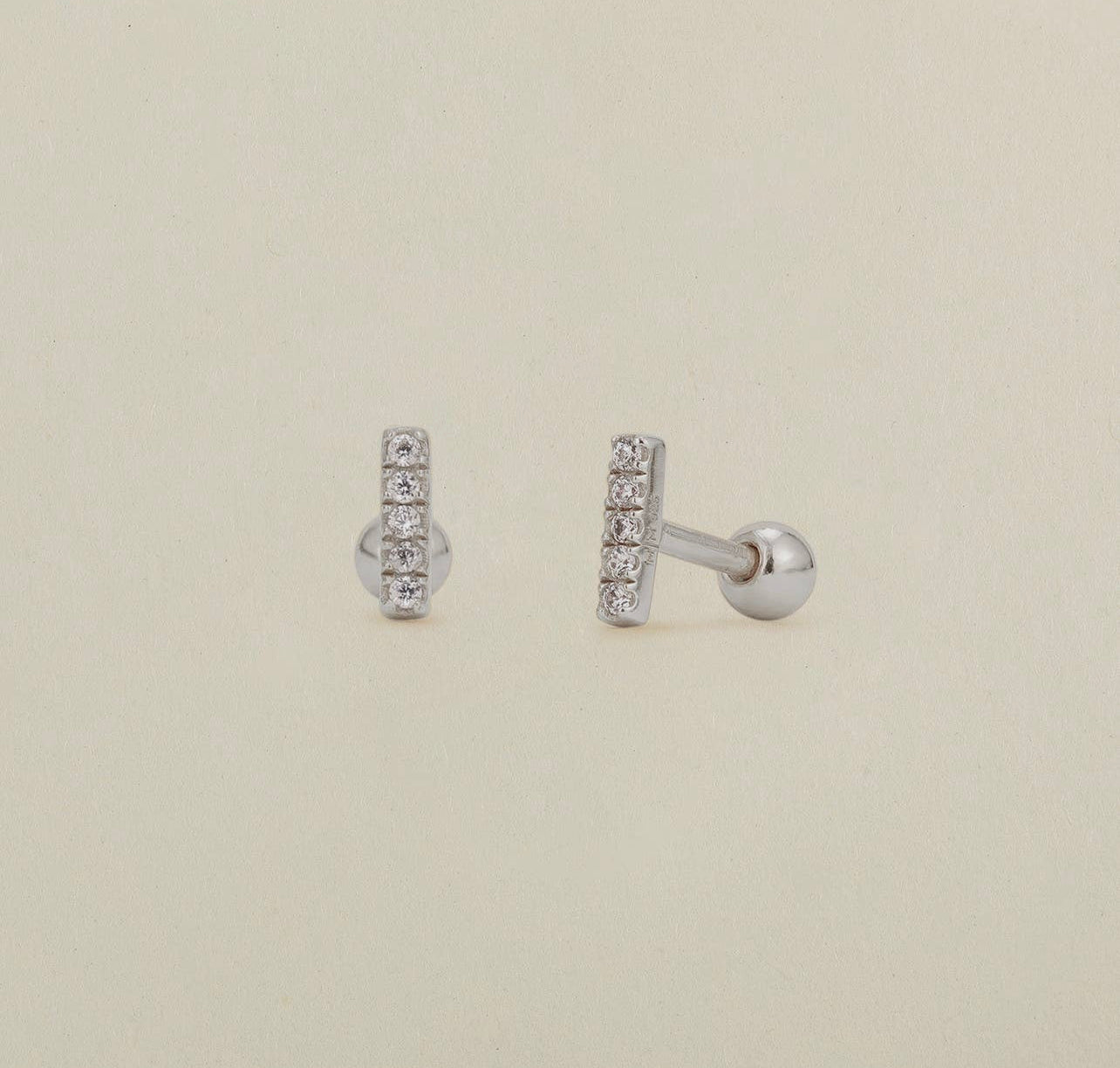Live In Stud Earrings