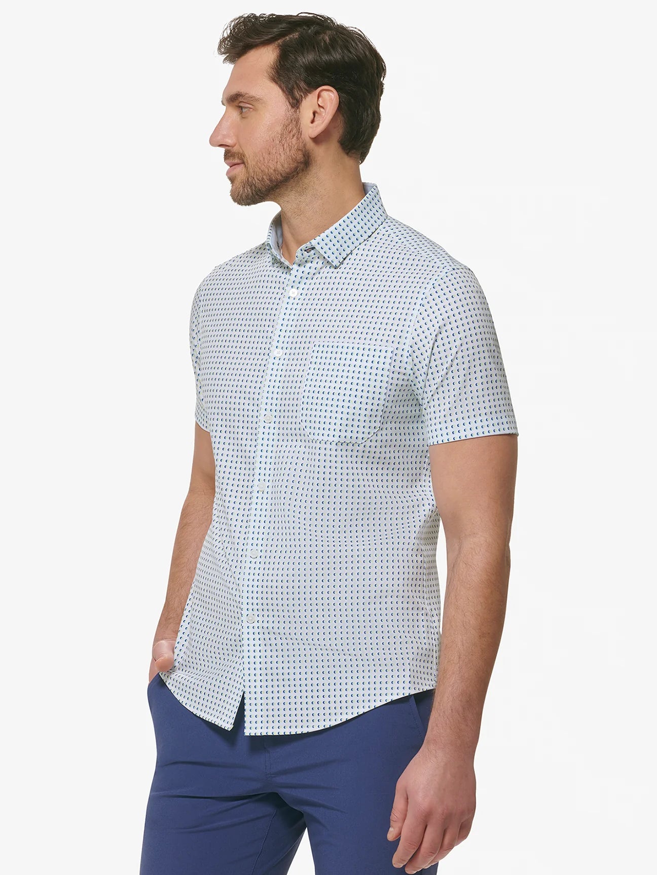 Leeward SS - White Geo