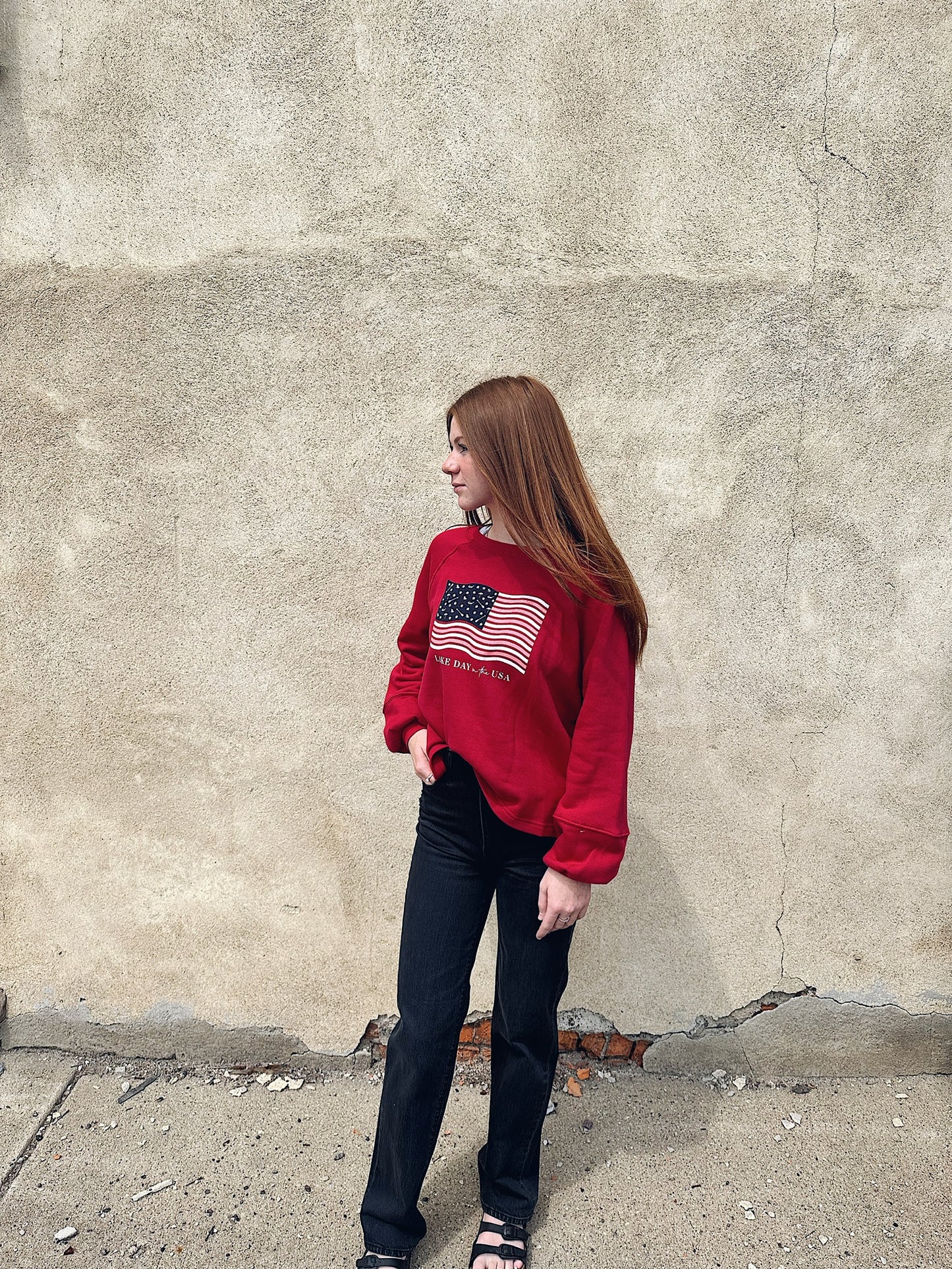 Lake Day in the USA Sweatshirt