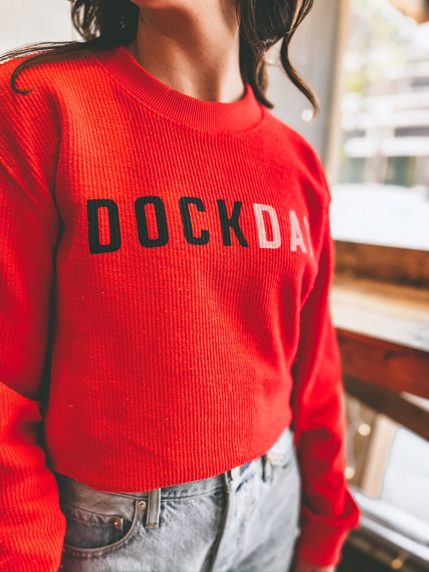 Dock Day Ribbed Sweatshirt