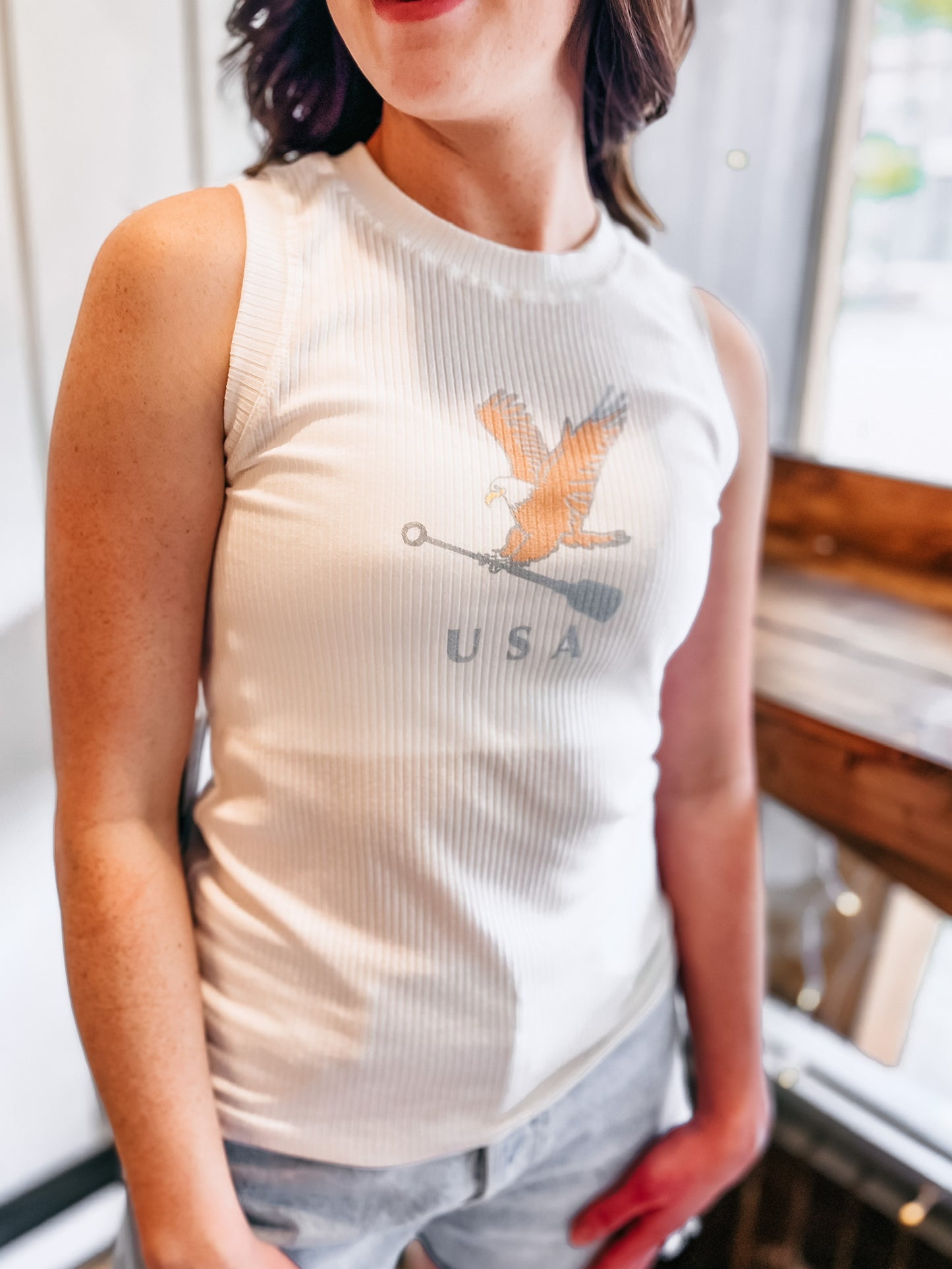 Eagle USA Ribbed Tank