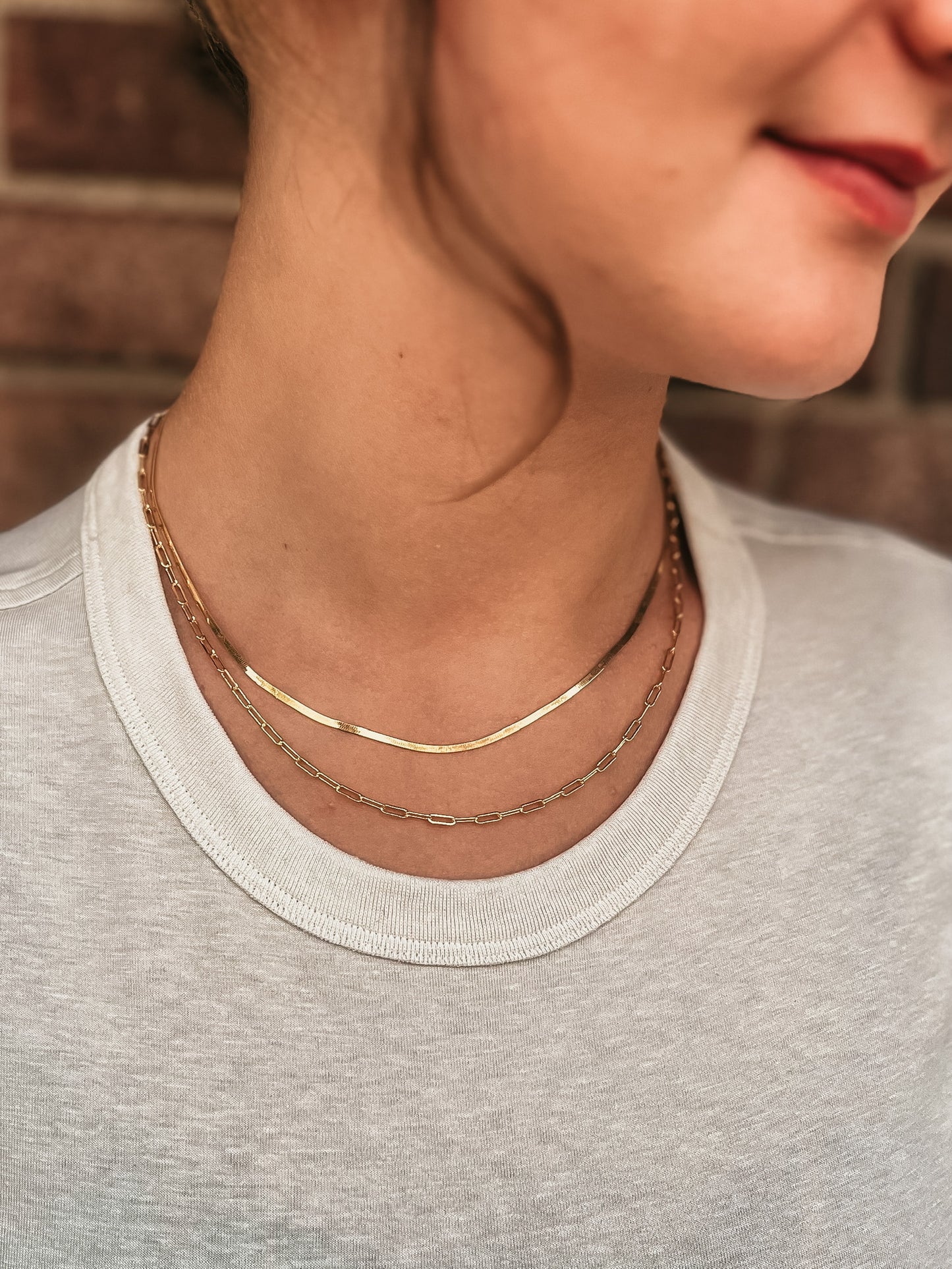 Jude Chain Necklace - Gold Filled