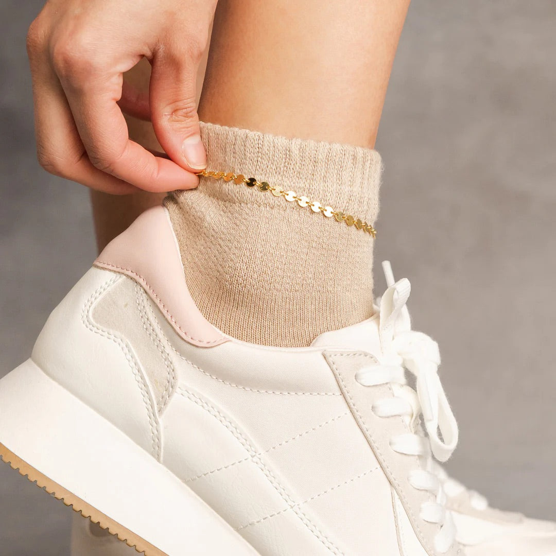 Poppy Anklet- Gold Filled