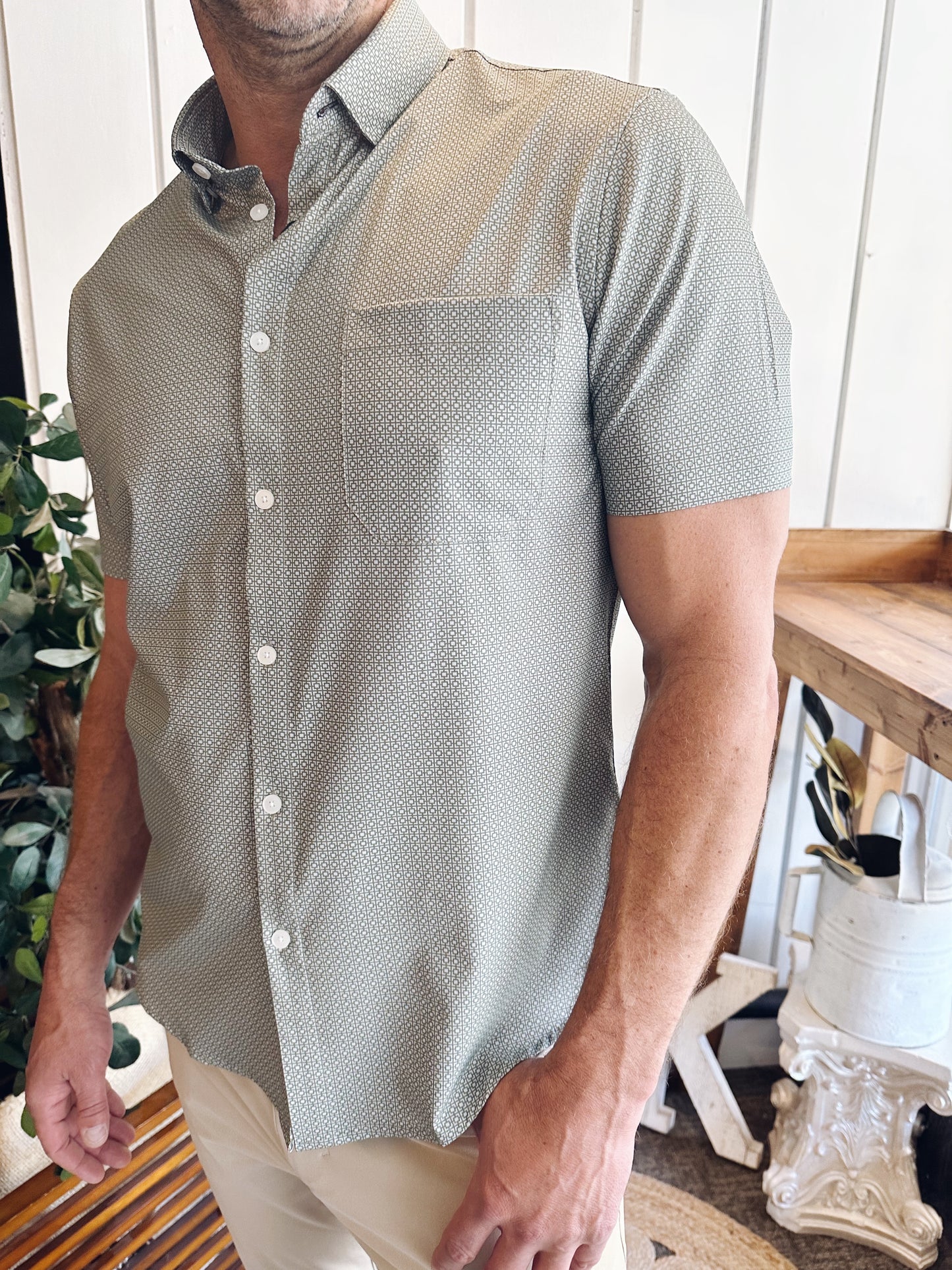 Leeward SS - Sage Geo