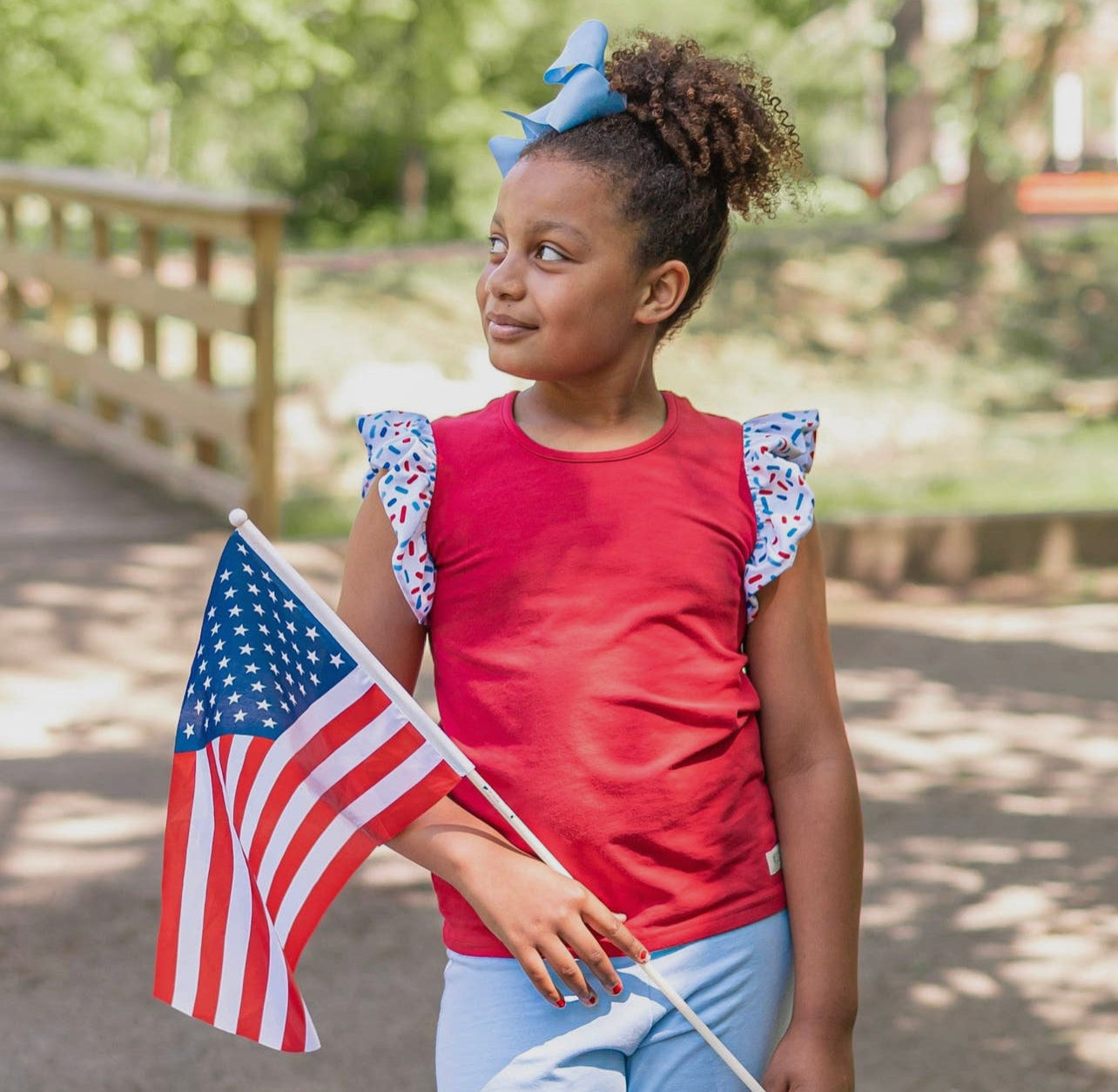 Everyday American Paige Angel Sleeve Tank