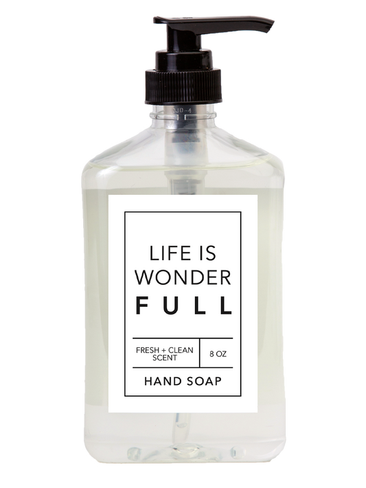 8oz Wonderfull Hand Soap