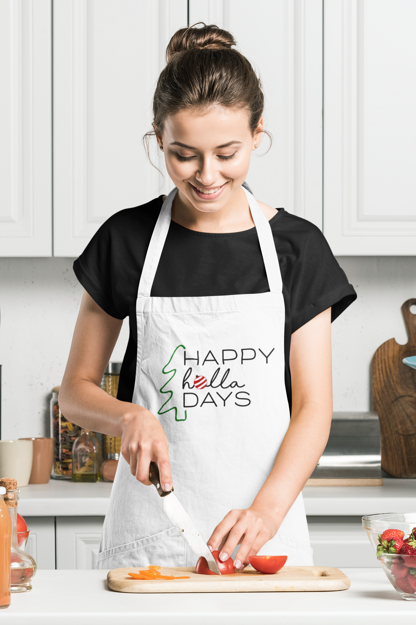Christmas Apron - Happy Holla Days