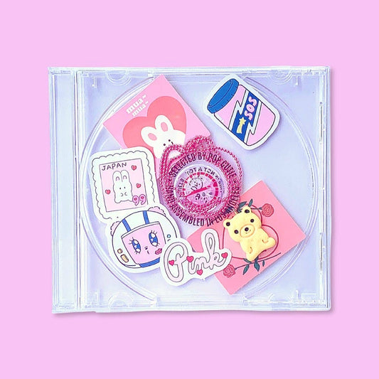 Let the Music Play CD Gift Necklace & Stickers