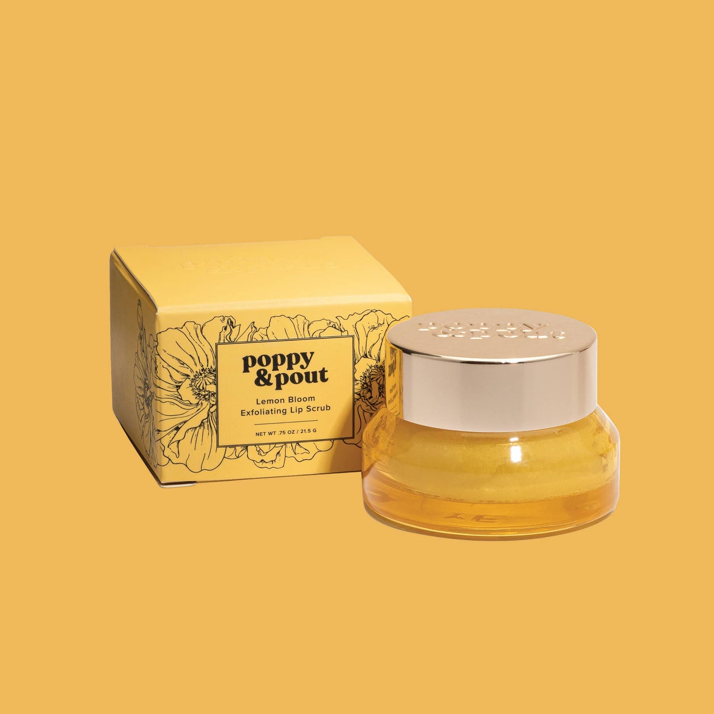 Lemon Bloom Lip Scrub