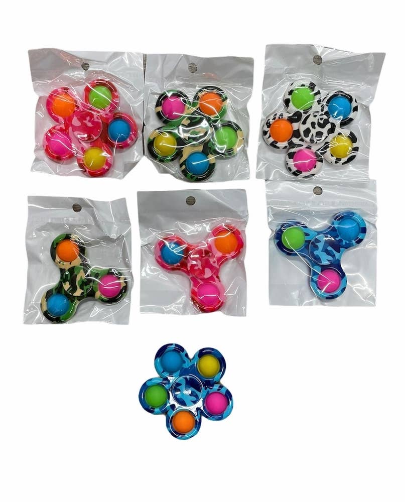 Camo Crazy Snap Spinners
