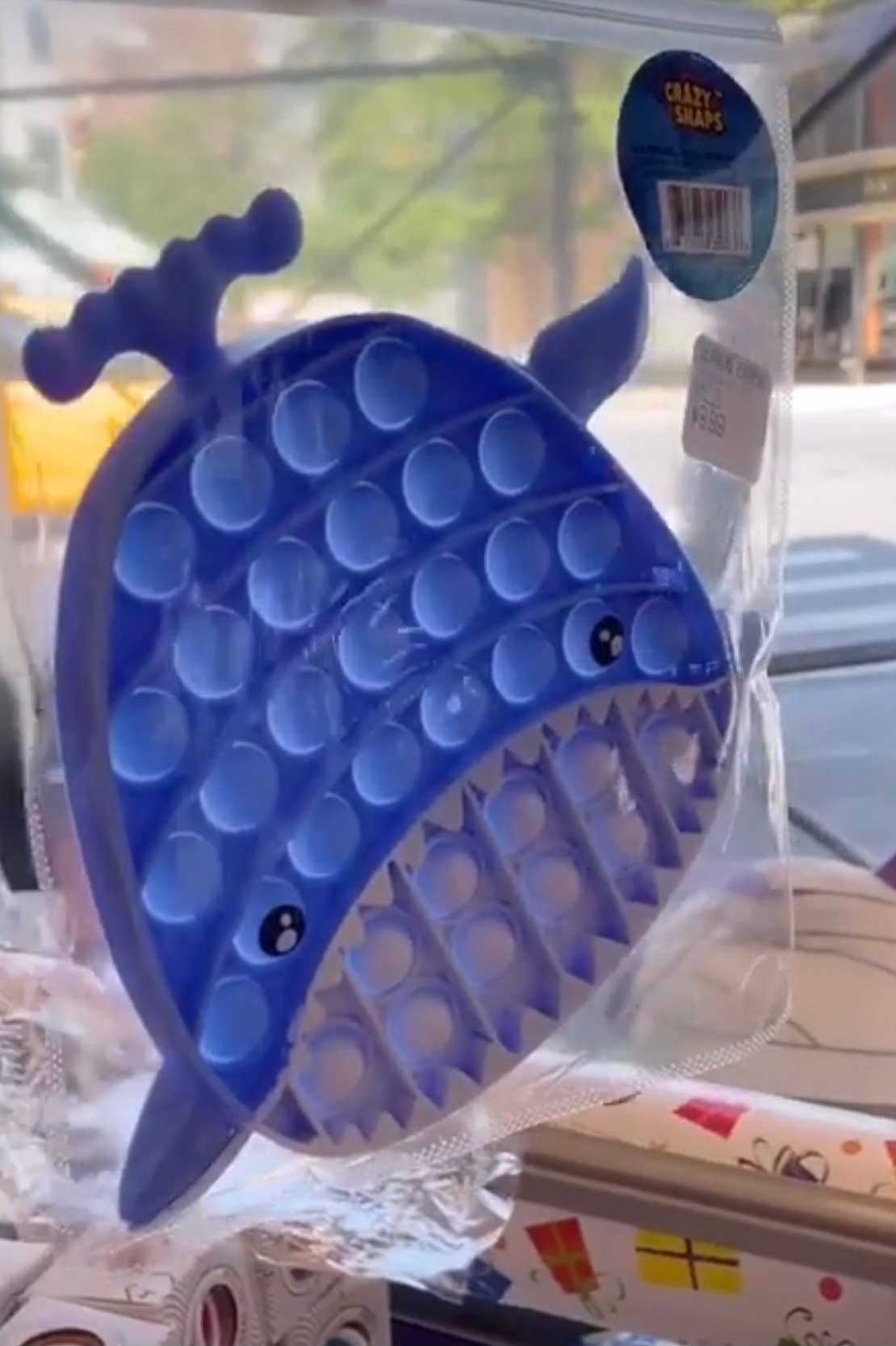 Pop Fidget Sensory Toy- Cute Dolphin