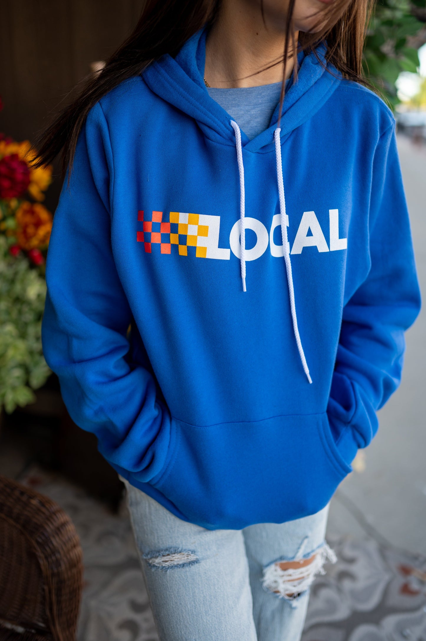 Local Adult Hoodie - Blue