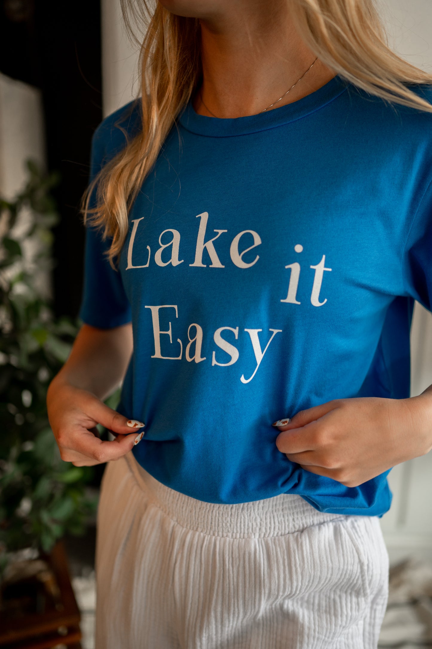 Lake It Easy Tee