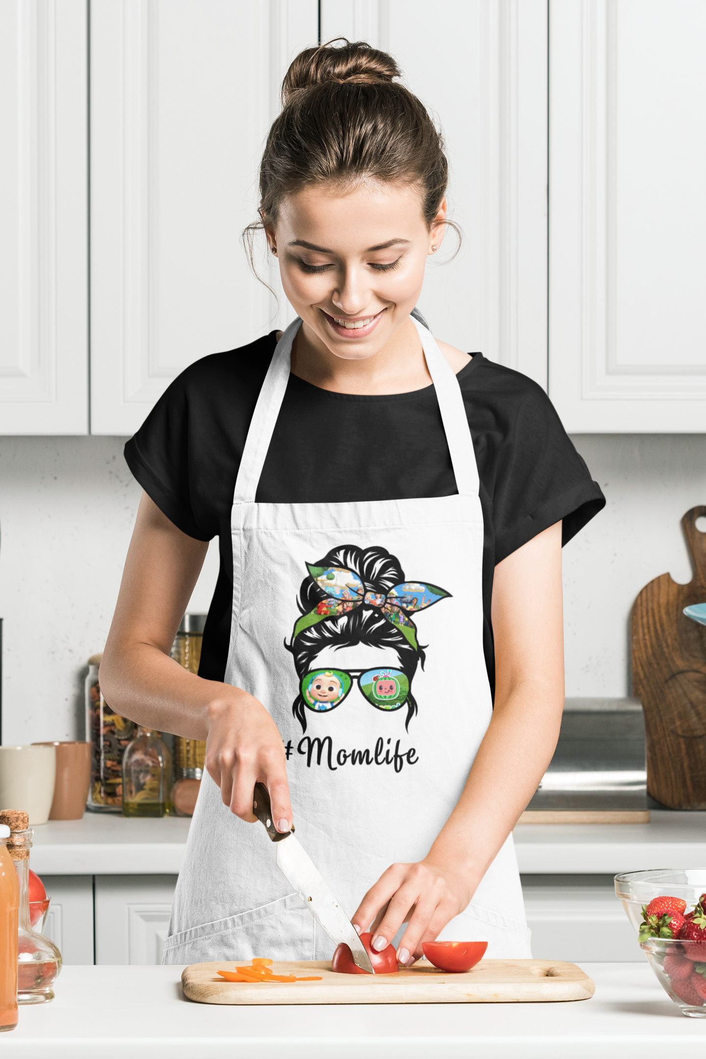 Funny Apron - Cocomelon #momlife