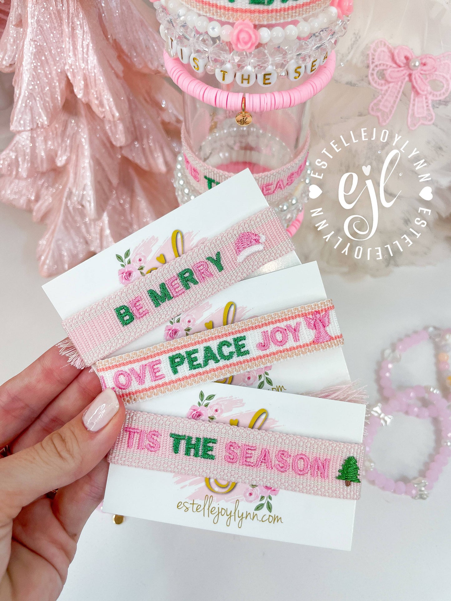 Bracelet LOVE PEACE JOY