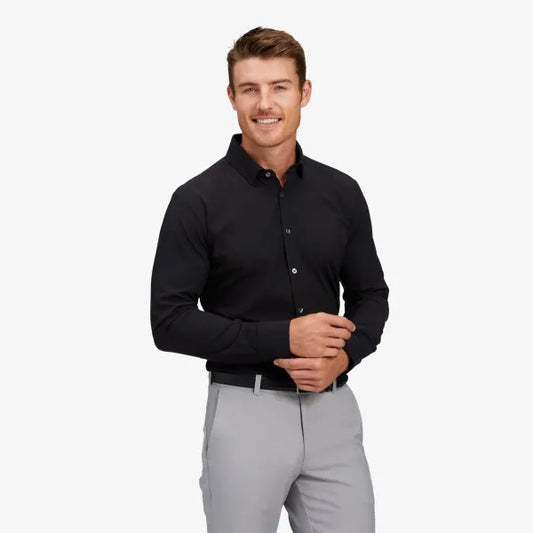 Dean Black Button Up