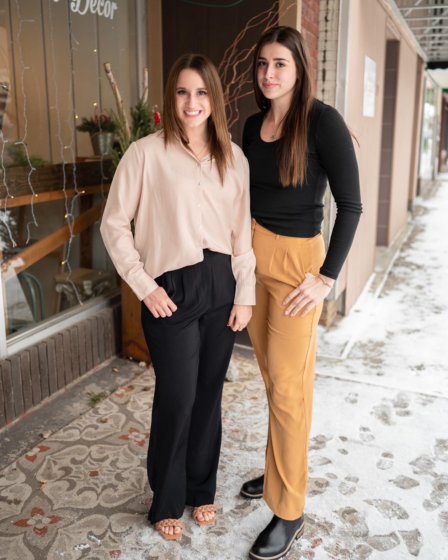 Lucy Twill Pant - Camel Brown – Karisma Boutique