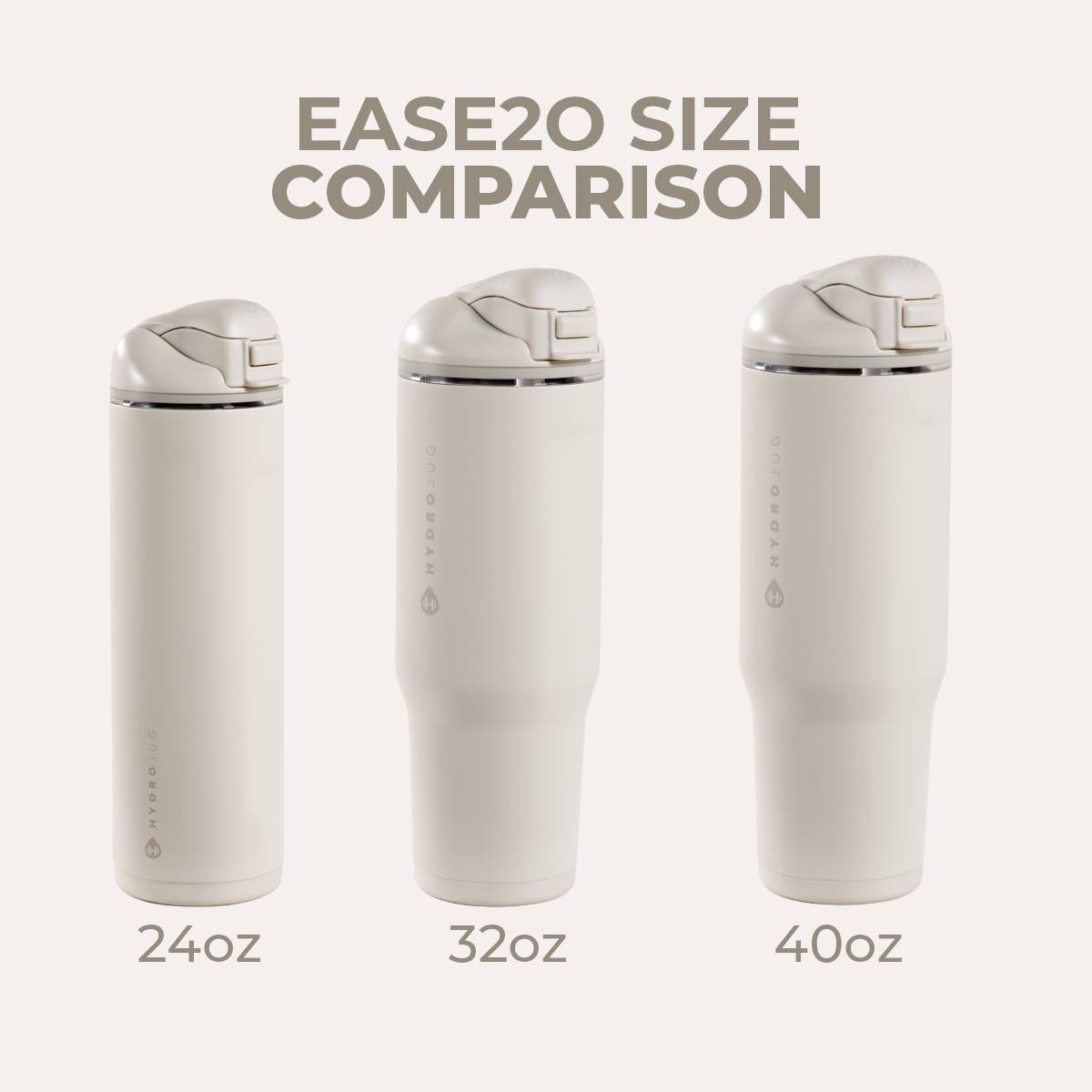 Linen HydroJug 32oz Ease2o