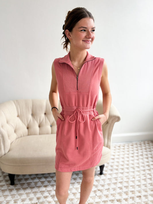 Francie Romper - Pink