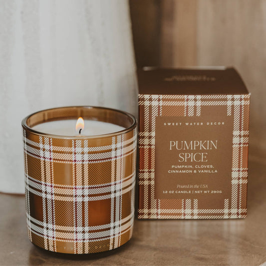 Pumpkin Spice 12oz Boxed Soy Candle