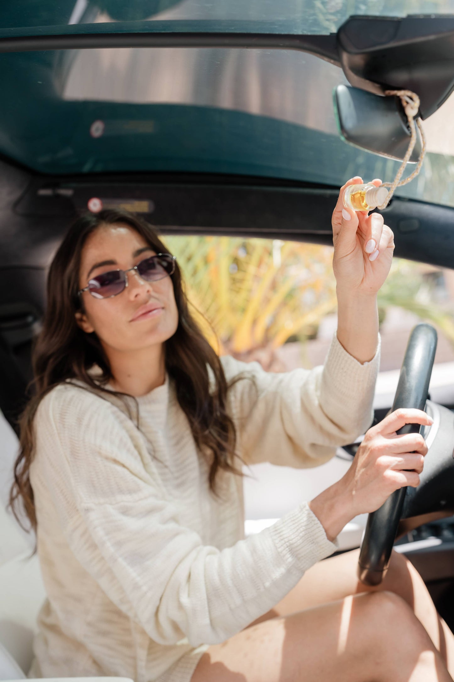 Cactus Flower Car Diffuser – Fresh Floral