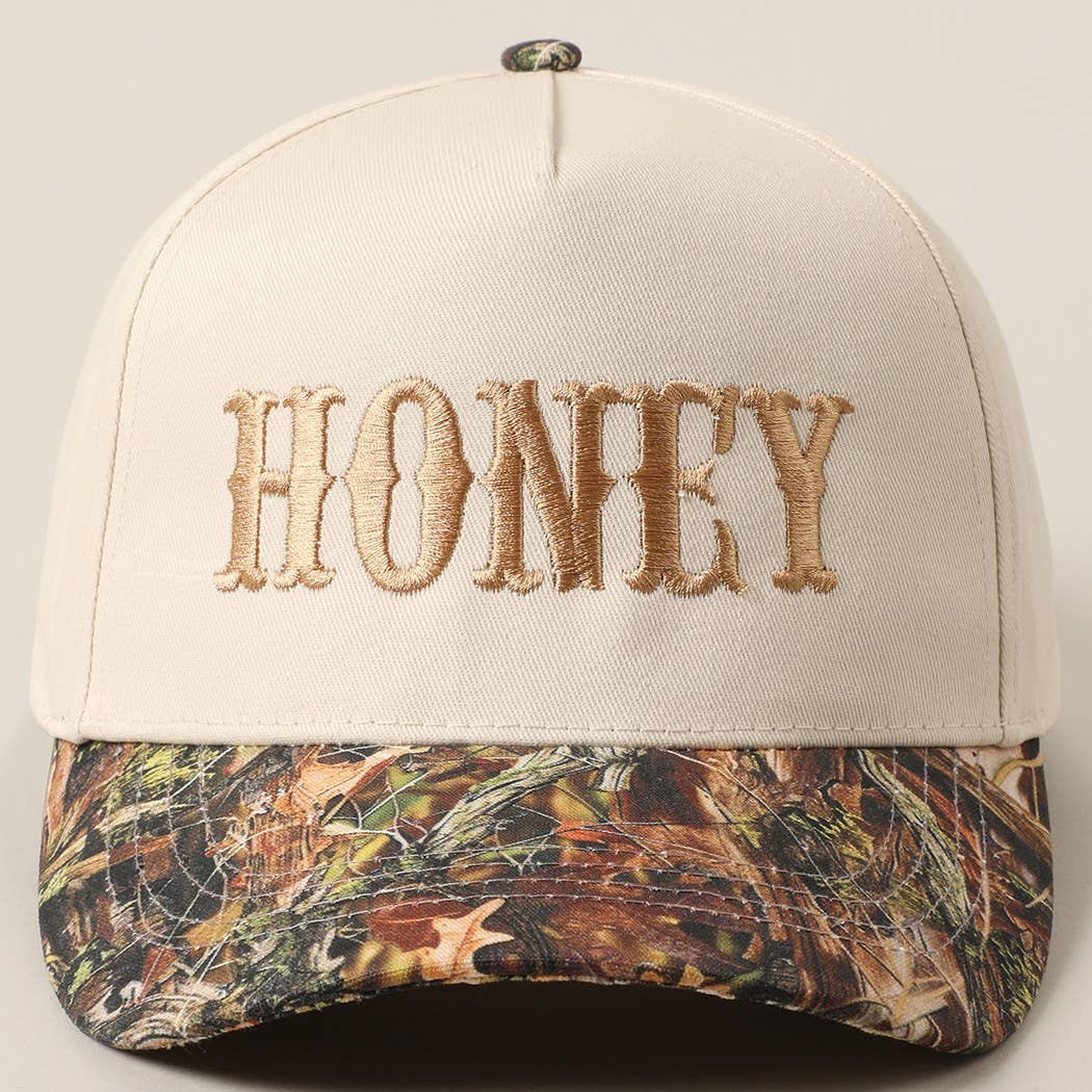 Honey Camo Hat