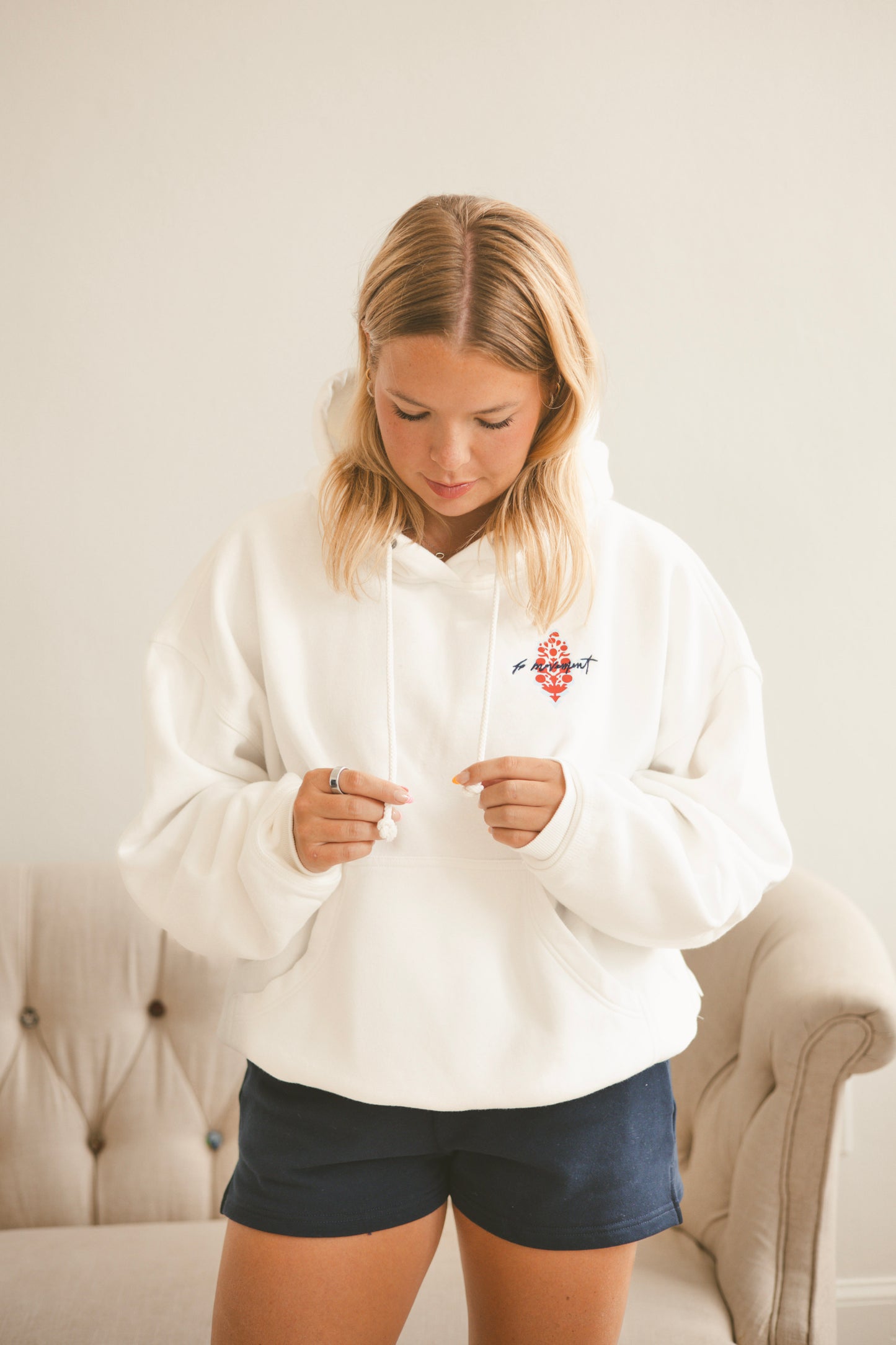 Final Call Logo Hoodie - White Combo