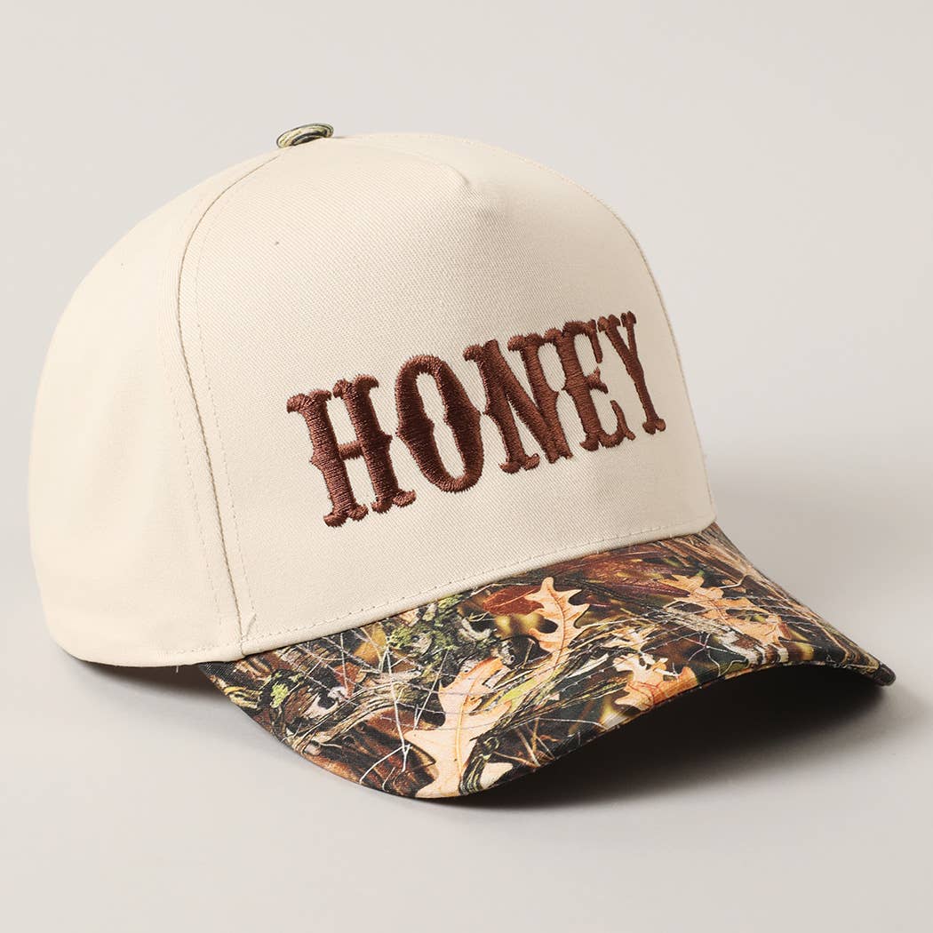Honey Camo Hat