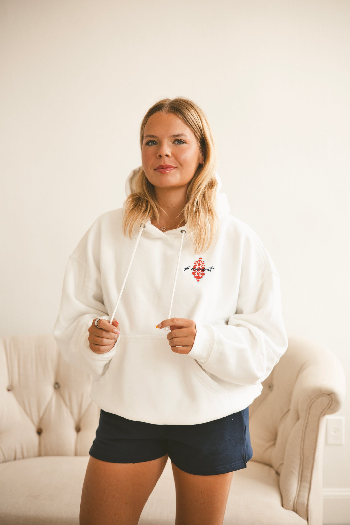Final Call Logo Hoodie - White Combo
