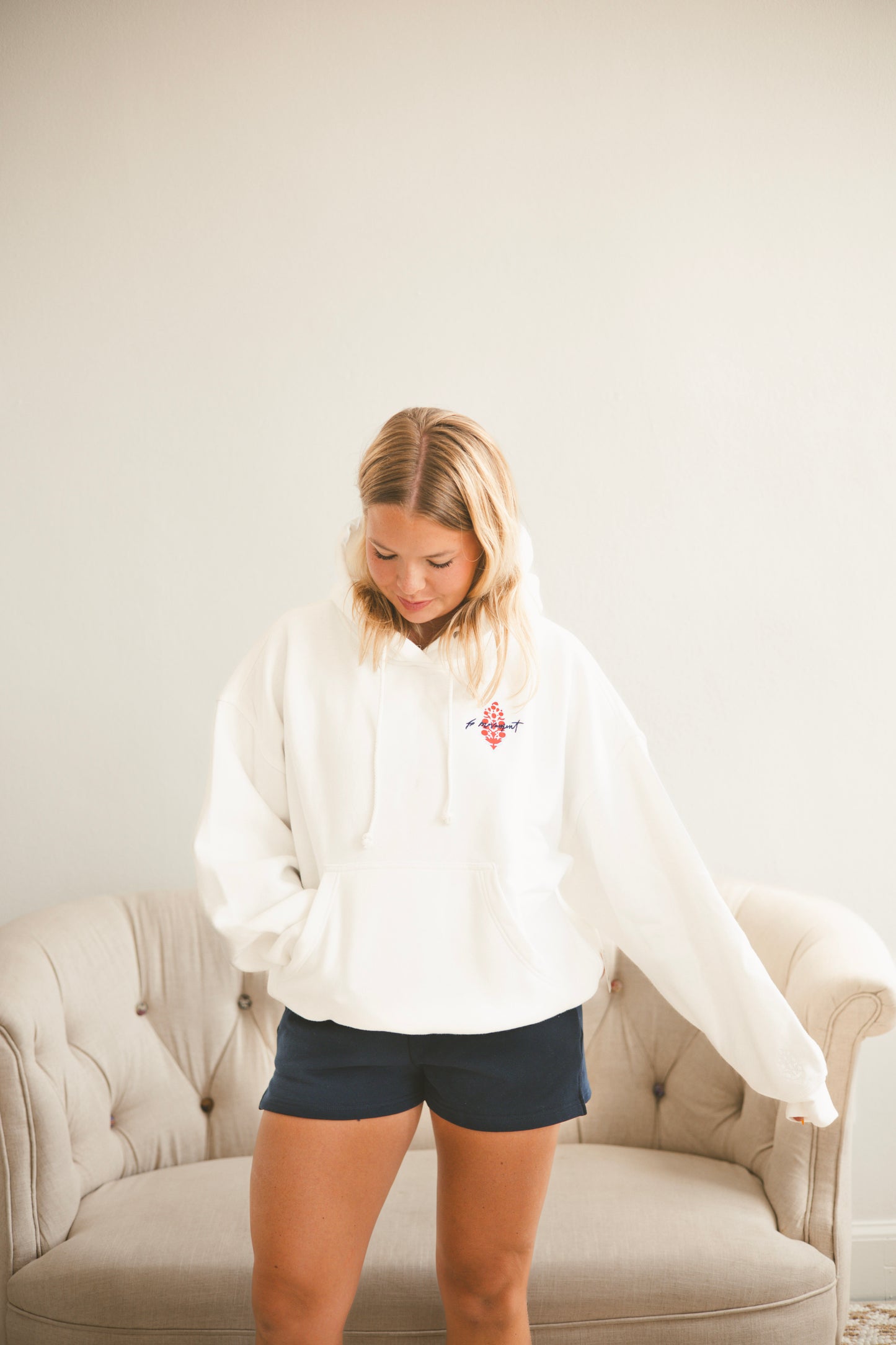 Final Call Logo Hoodie - White Combo
