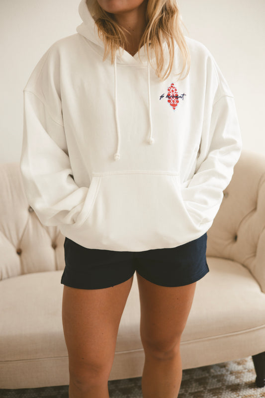 Final Call Logo Hoodie - White Combo