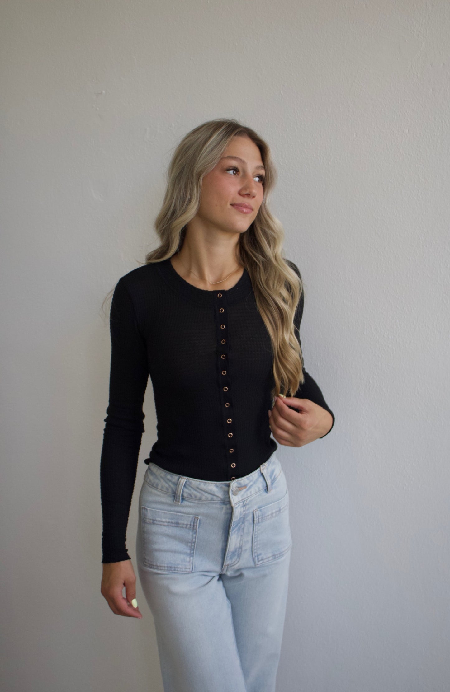 Going Places Cardi - Black