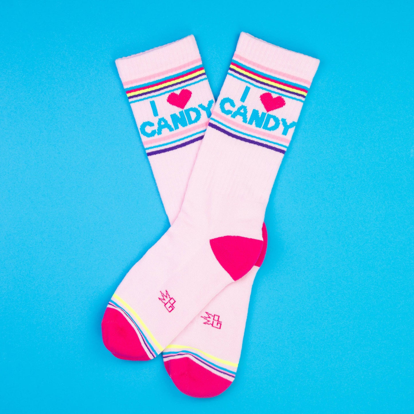 I Love Candy Gym Crew Socks
