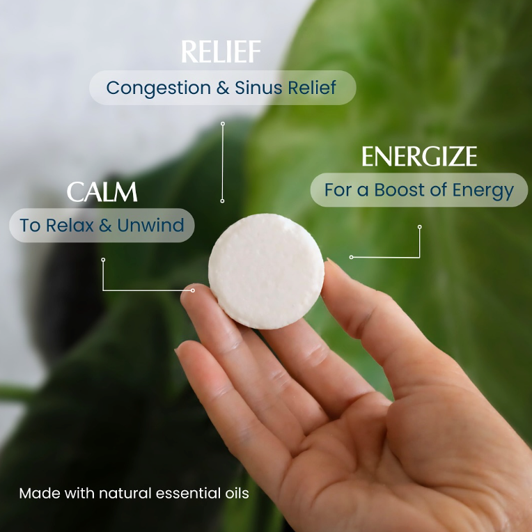Body Restore Shower Steamer Aromatherapy Tube Pack of 6 : Citrus