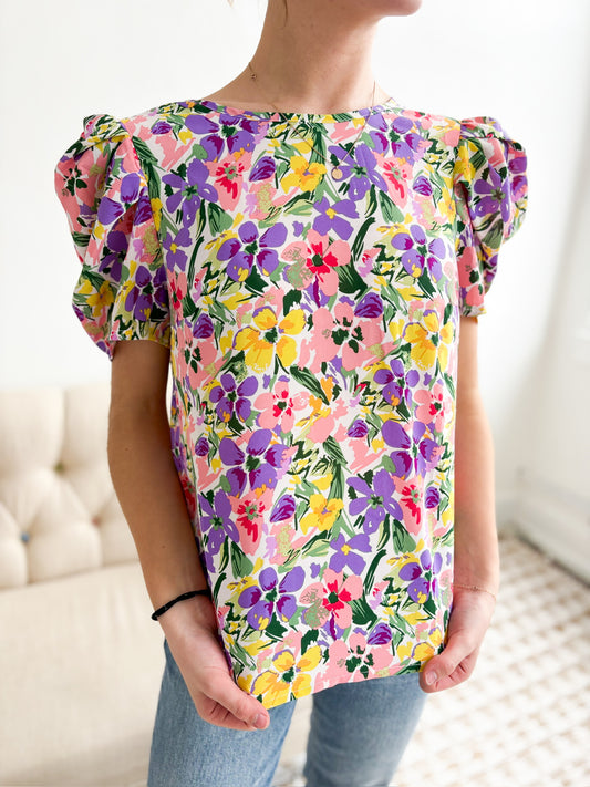 Kerrie Floral Top