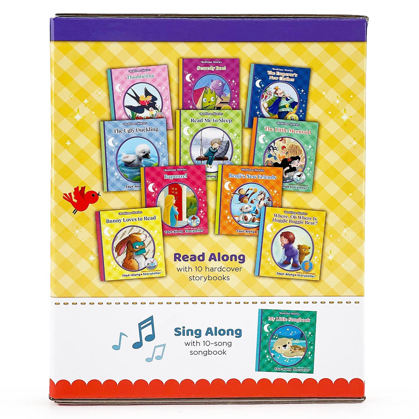 Bedtime Stories Take-Along Storyteller Book Set