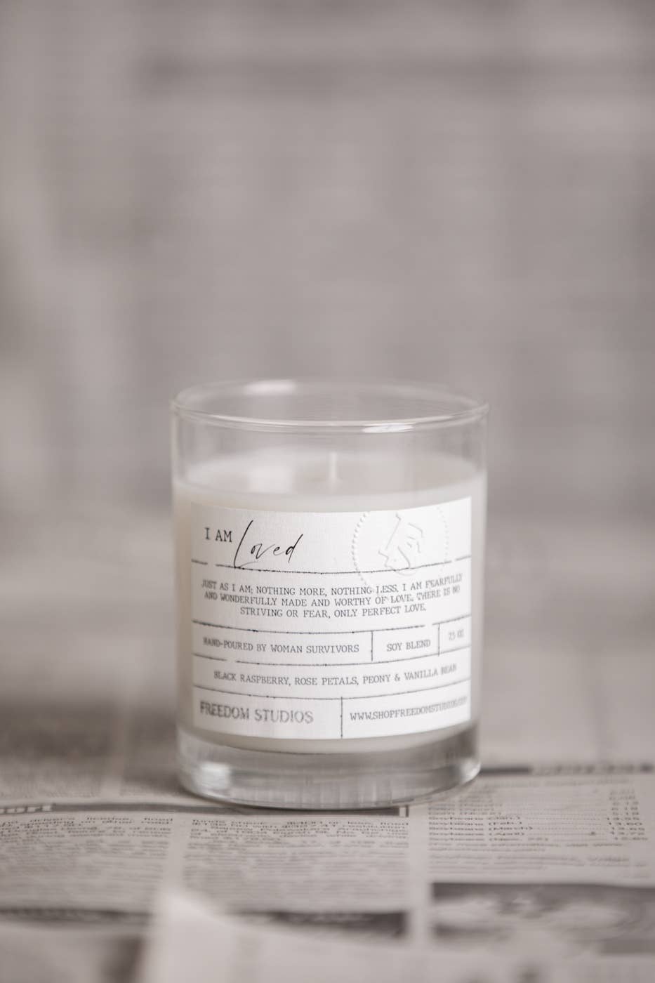 I AM Loved 7.5oz Candle