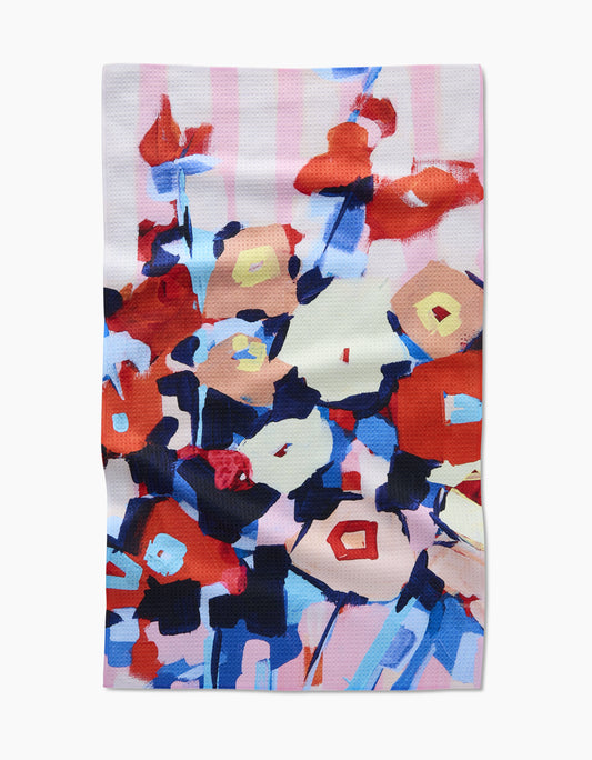 Raspberry Fluff Tea Towel